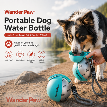 WanderPaw™ Portable Dog Water Bottle
